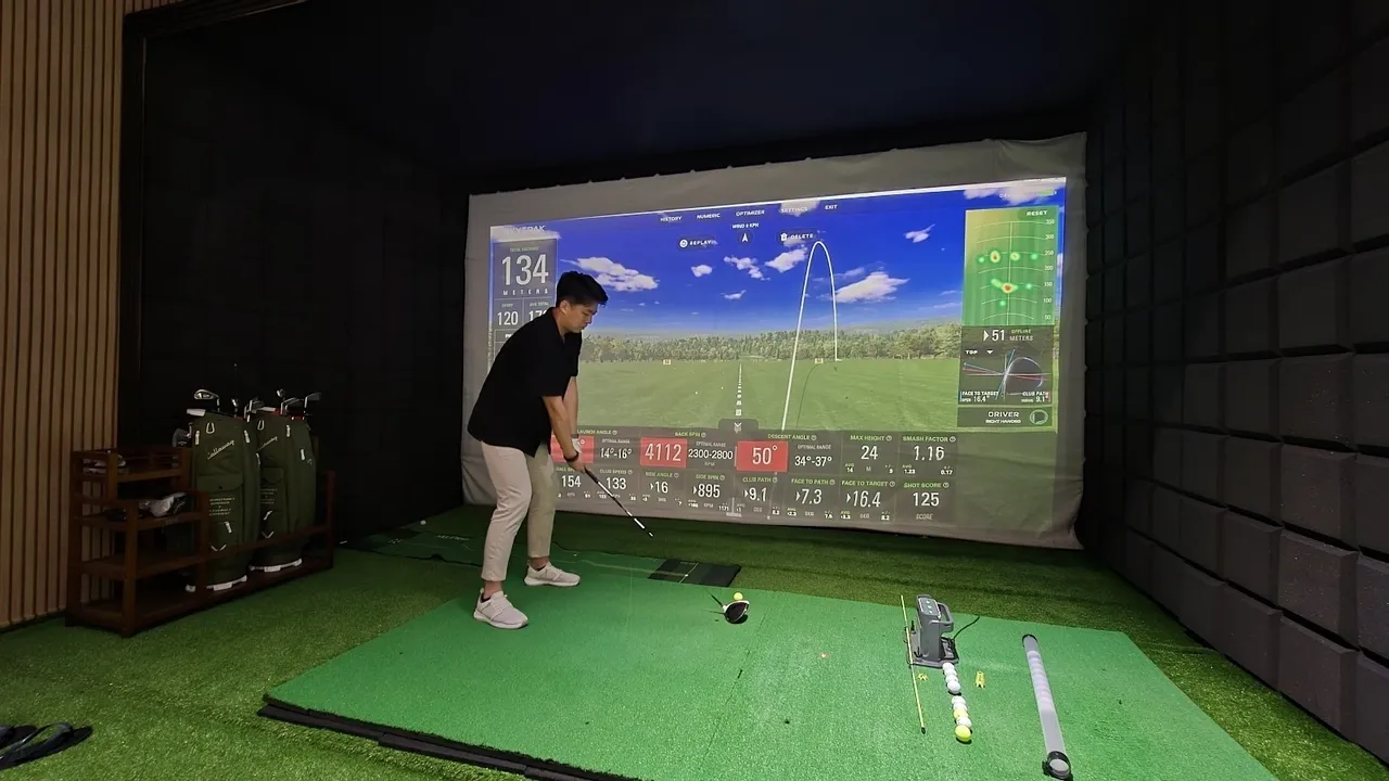 AnyBirdie golf simulator