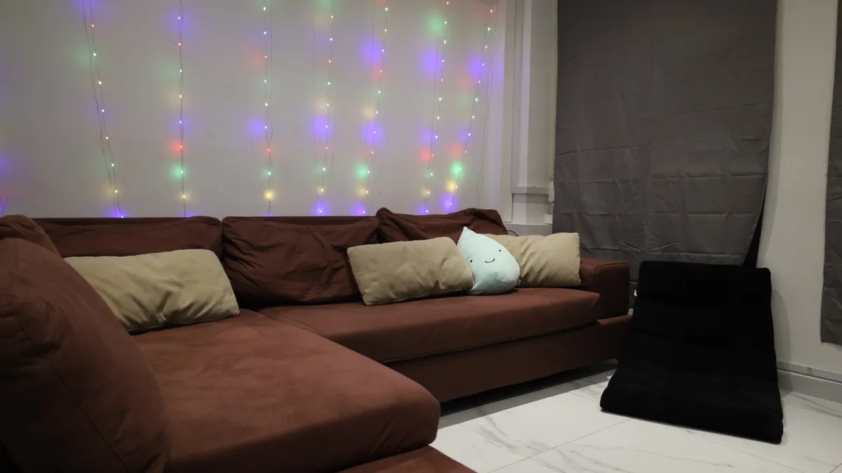 The Loft seating and decor