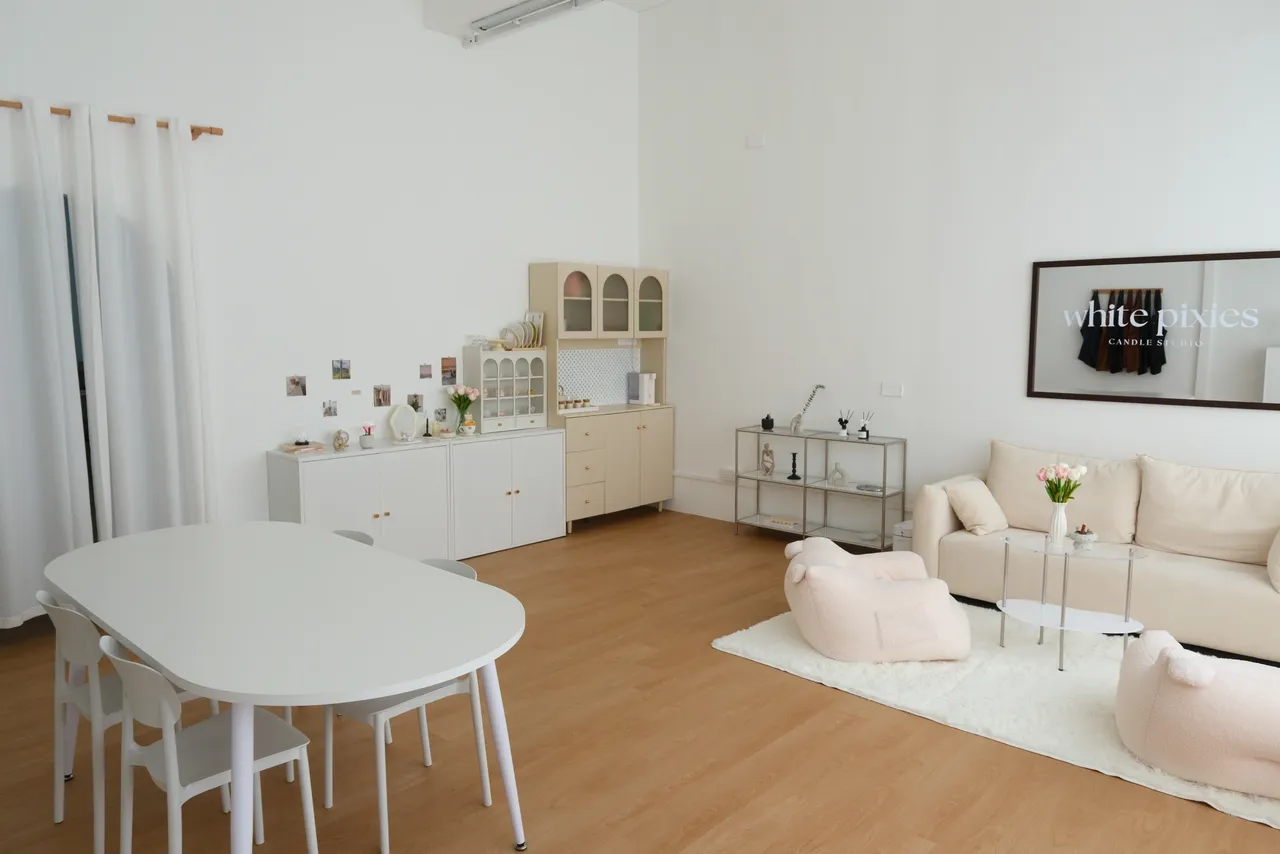 White Pixies Studio interior